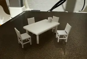 Miniature Dollhouse Dining Chair