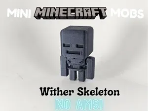 Mini Minecraft Mobs No AMS Wither Skeleton
