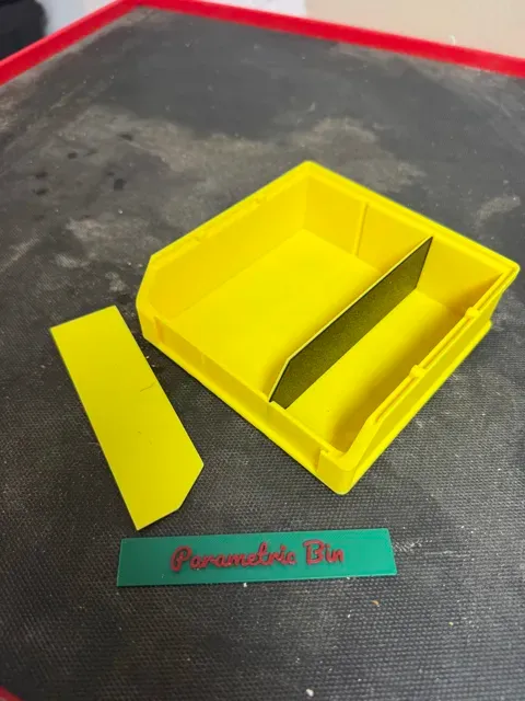 PARAMETRIC Stackable Parts Bin, Gridfinity — Фото 9 из 12