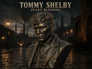 Tommy Shelby Bust Peaky Blinders Inspired