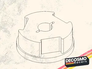 Spur gear adapter (MB-NB-SGA_D2-V1)