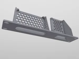 10 inch rack Unifi USW Flex Mini + RPi