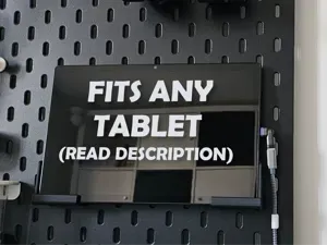 Ikea Skadis Universal Tablet Mount (read descr!)