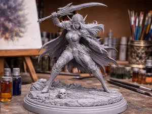 Fantasy Elfen Kriegerin