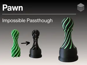Pawn Chess Piece Impossible Passthrough