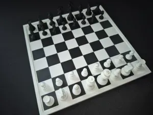Chess Set – Travel Size Board (Easy Print, No AMS)