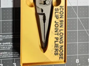 Icon 9 Inch Long Nose Slip Joint Pliers Gridfinity