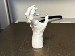 Creepy Hand out of Desk - Halloween Deko