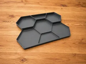 Hexagon Parts Organizer Tray – Screws & Hardware