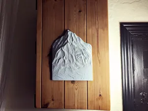 Mountain wall decoration