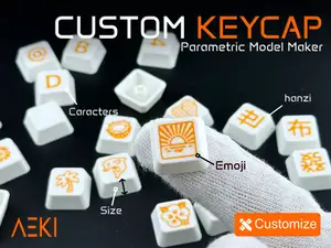 Customizable Keycaps