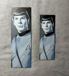 Spock Hueforge Bookmarks - 2 sizes