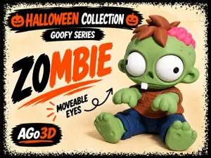 Goofy series – ZOMBIE Movable Eyes NO AMS
