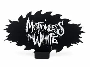 Motionless in White Band Logo Plaque