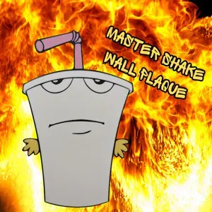 Aqua Teen Hunger Force Master Shake Wall Art