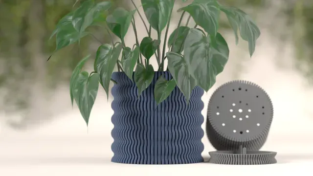 Modern Plant Pot With Hidden Drip Tray. Planter — Фото 4 из 7