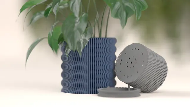 Modern Plant Pot With Hidden Drip Tray. Planter — Фото 7 из 7