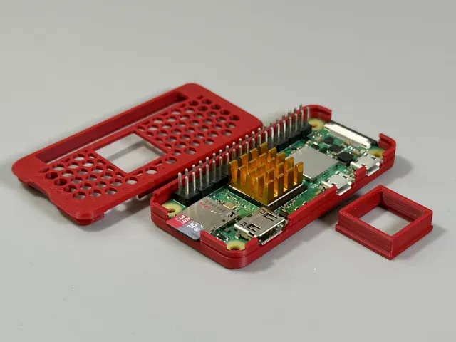 Raspberry Pi Zero 2W Case | Slim | Snap-Fit — Фото 8 из 9