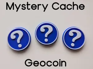 Mystery Geocache Coin/Geocoin