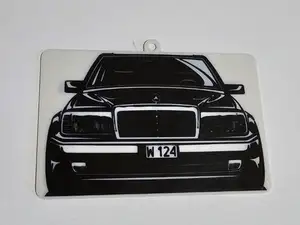 W124 Schild Duftbaum