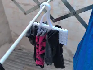 Perchero para Secar Calcetines Grandes y Pequeños