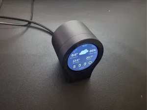 Sleek, Screwless Enclosure for ESP32 and GCA01