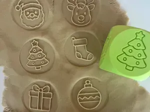 dobbelsteen thema kerst