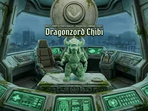 MMPR DragonZord Chibi