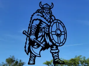 Viking Warrior Wall Art Decor