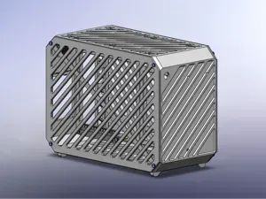 Form Free 3D integrated ITX chassis
