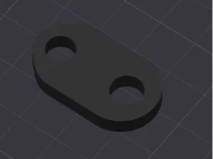 Stern Pinball flipper arm plastic