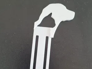Dog and Cat Bookmark 3D Printing