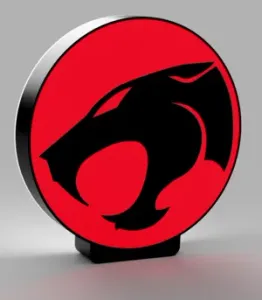 ThunderCats symbol LED lamp