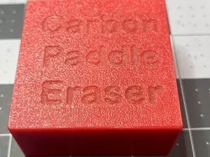 Pickleball Carbon Fiber Eraser Box