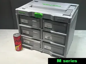 Festool Rack 337全尺寸抽屉箱,1:1模型