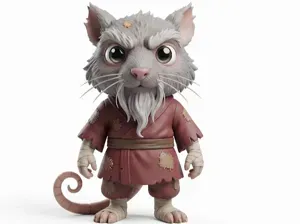 Splinter TMNT Chibi Figurine