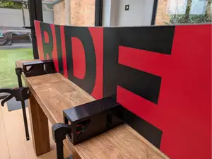 Snowboard Servicing and Waxing Table Mount Holder