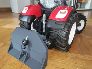 Tractor working Winch, Bruder Compatible