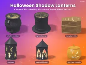 Halloween Schattenwerfer-Laternen