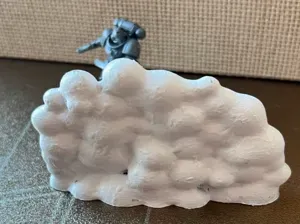 Wall of Fog Barricade Terrain for Wargaming