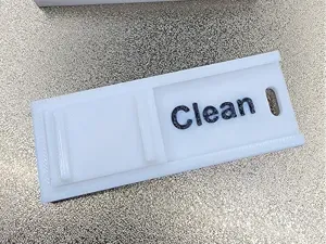 Laundry Basket Clean/Dirty Marker
