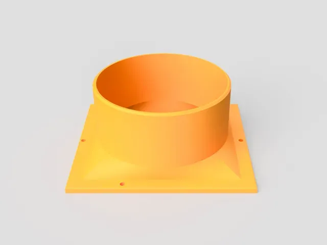 P1S 4 Inch Exhaust Fan Duct (Screw In) — Фото 3 из 4