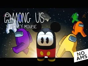 AMONG US GUY x MICKEY MOUSE dall'universo DISNEY