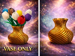 Twisted Spiral Vase
