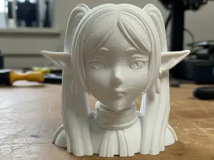 Frieren Bust 3D Print Model 166