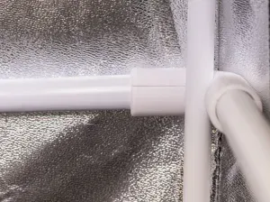 Grow Tent Pole Adapter Clip Space Booster 16mm