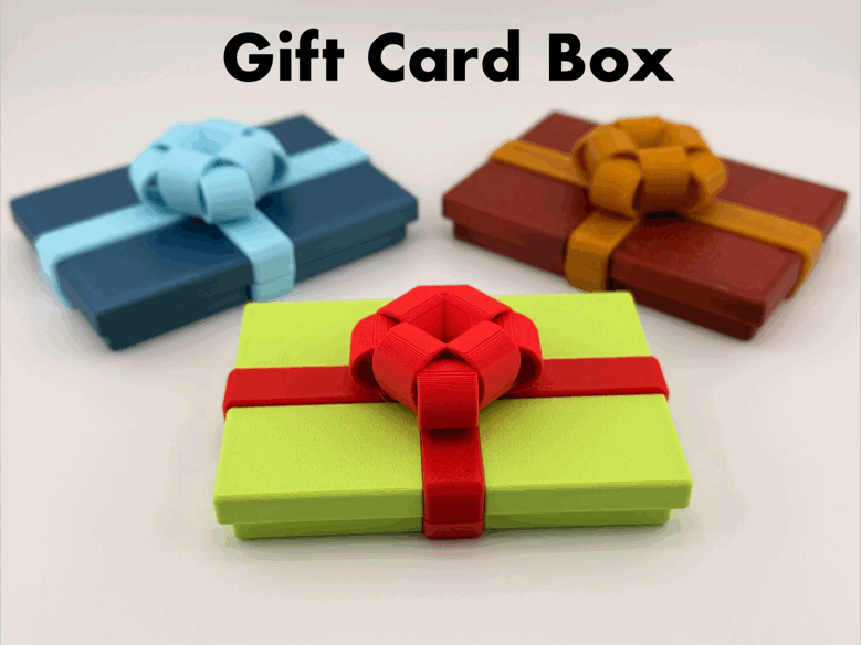 Latching Gift Card Box (No AMS Needed)
