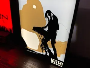 Trent Rezor/Nine Inch Nails - Keyboard Silhouette