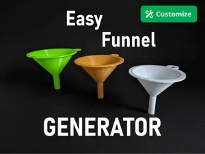 Easy Parametric Funnel Generator