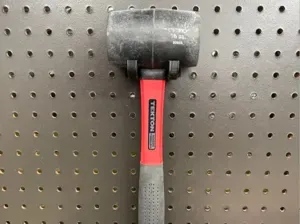 Pegboard Hammer Holder